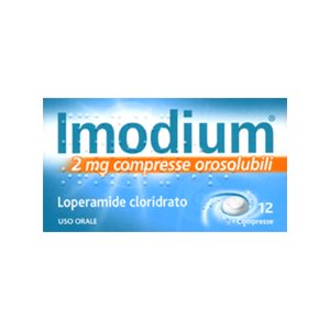 IMODIUM*12CPR OROSOL 2MG