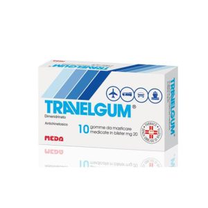 TRAVELGUM*10GOMME MAST 20MG