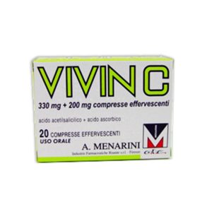 VIVIN C*20CPR EFF 330MG+200MG